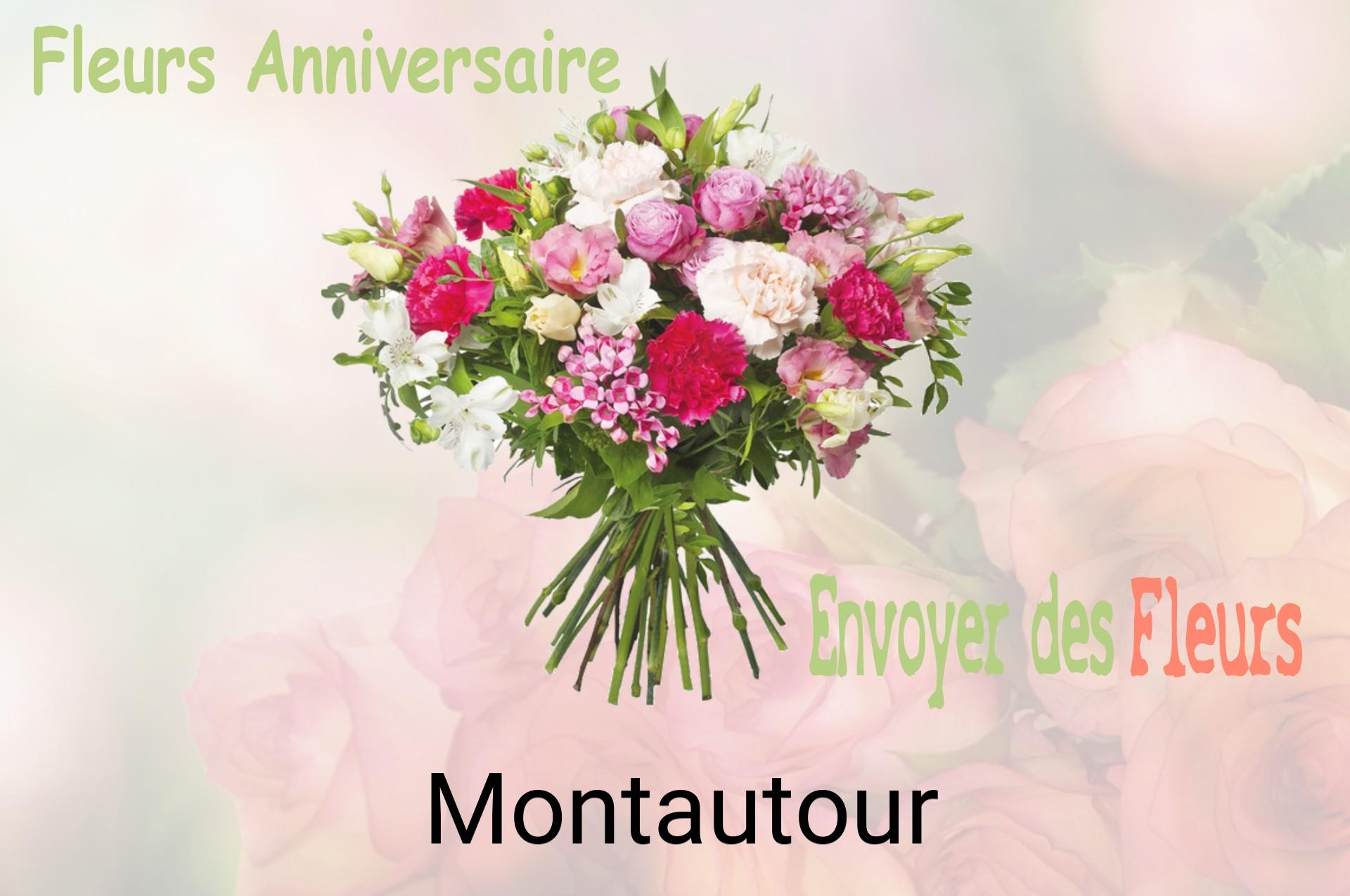 Bouquet de fleurs d’anniversaire livré à Montautour